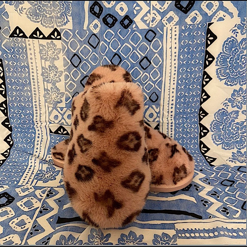 monogram slippers